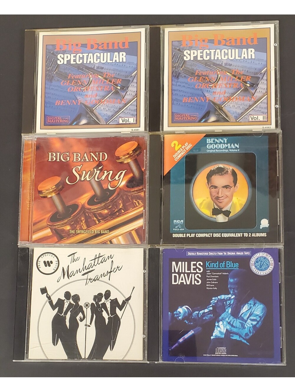 Big Band Jazz CD Collection - 6 Classic Albums including Benny Goodman+ VG